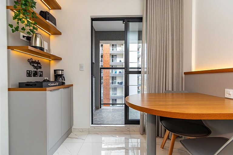 Apto de 1q aconchegante e super completo - VIC0802