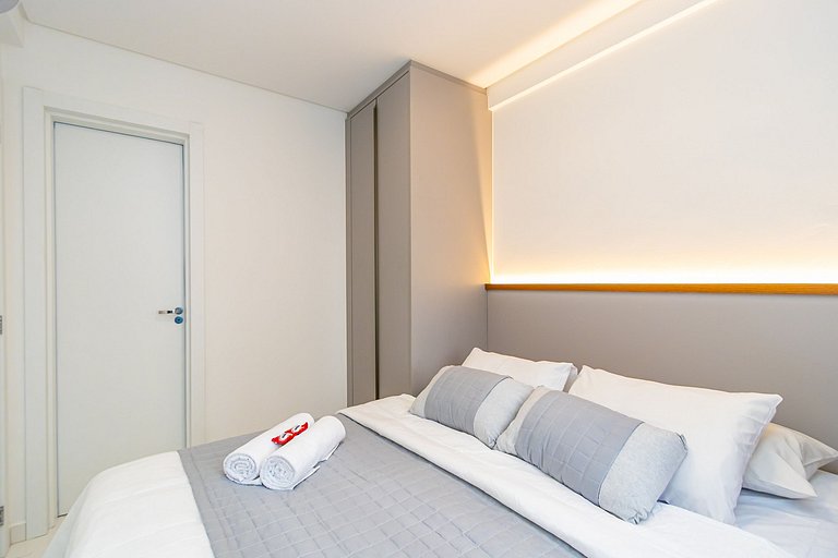 Apto de 1q aconchegante e super completo - VIC0802