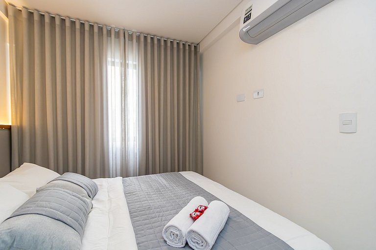 Apto de 1q aconchegante e super completo - VIC0802