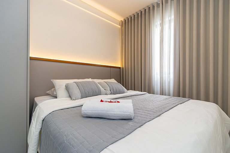 Apto de 1q aconchegante e super completo - VIC0802