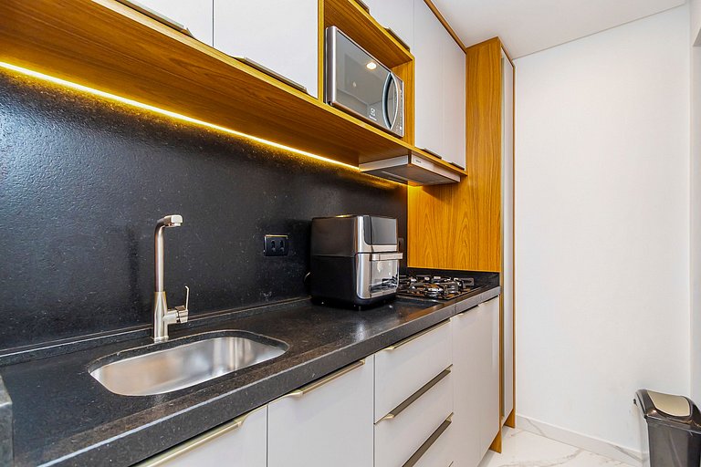 Apto de 1q aconchegante e super completo - VIC0802