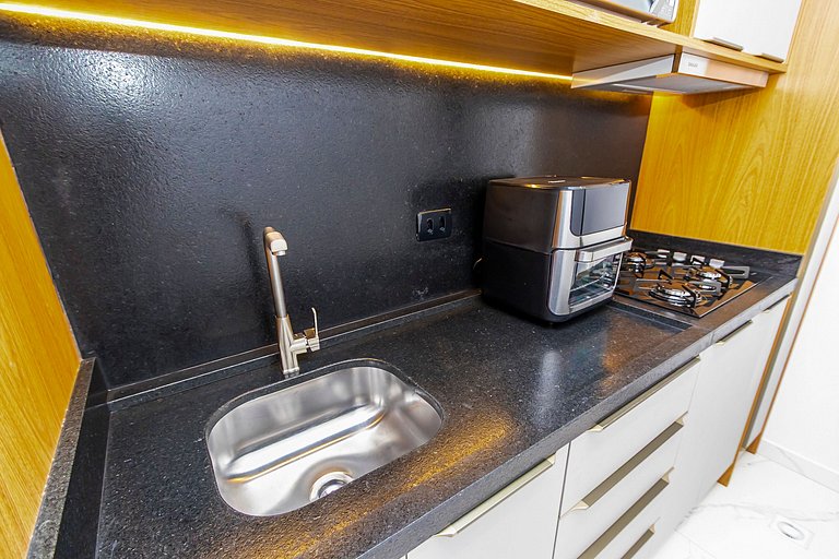 Apto de 1q aconchegante e super completo - VIC0802