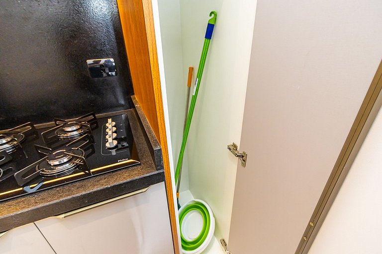 Apto de 1q aconchegante e super completo - VIC0802