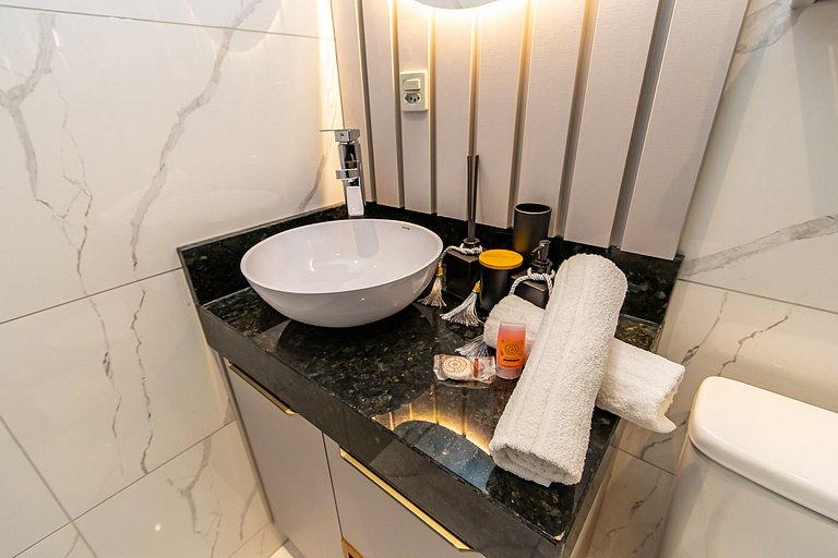 Apto de 1q aconchegante e super completo - VIC0802