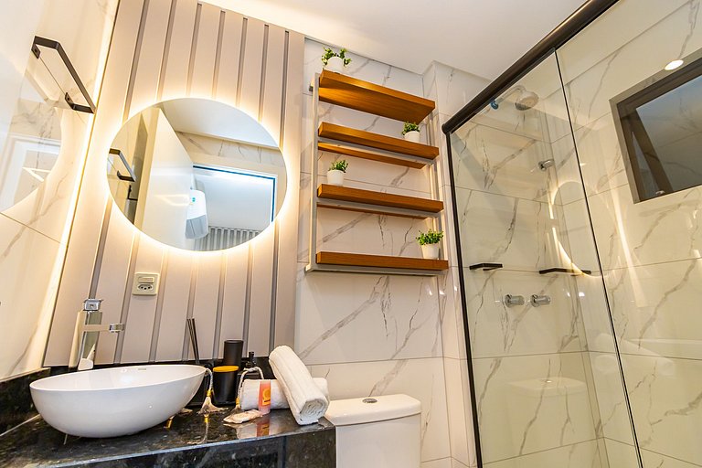 Apto de 1q aconchegante e super completo - VIC0802