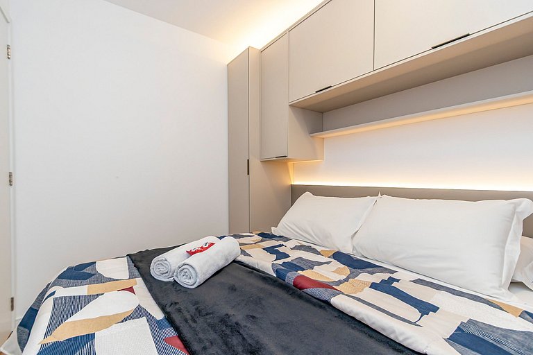 Apto de 2q super iluminado e ensolarado - CNA0309