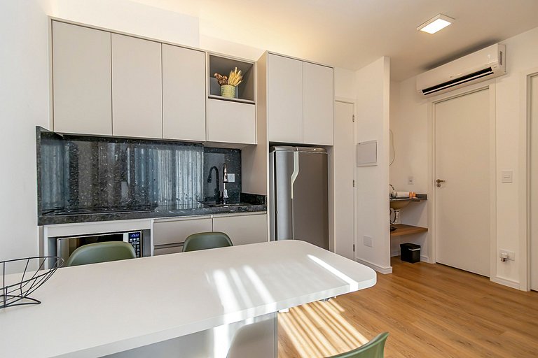 Apto de 2q super iluminado e ensolarado - CNA0309