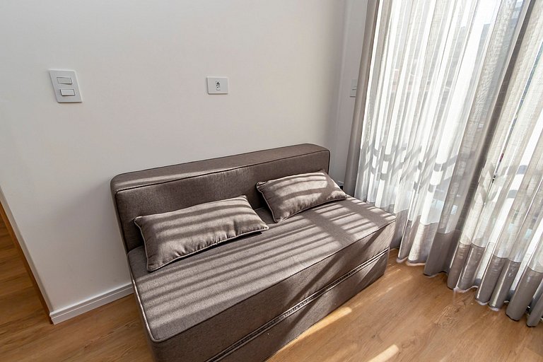 Apto de 2q super iluminado e ensolarado - CNA0309