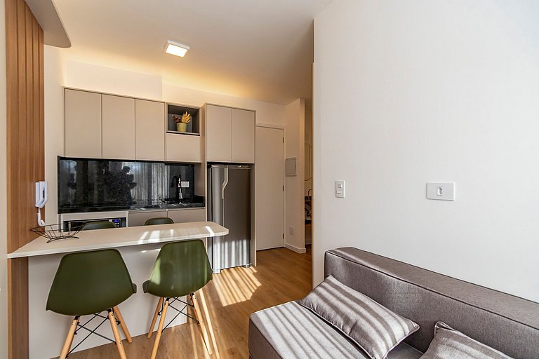 Apto de 2q super iluminado e ensolarado - CNA0309