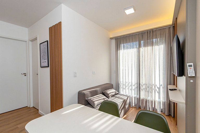 Apto de 2q super iluminado e ensolarado - CNA0309