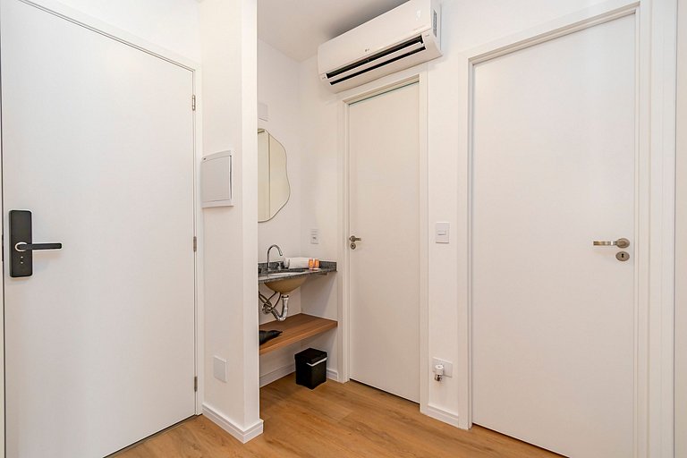 Apto de 2q super iluminado e ensolarado - CNA0309