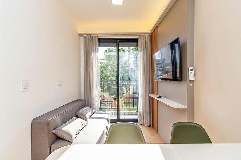 Apto de 2q super iluminado e ensolarado - CNA0309