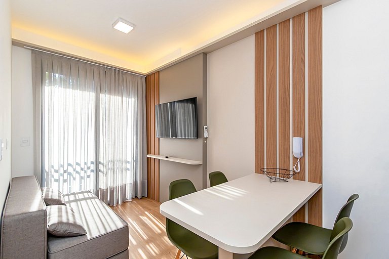 Apto de 2q super iluminado e ensolarado - CNA0309