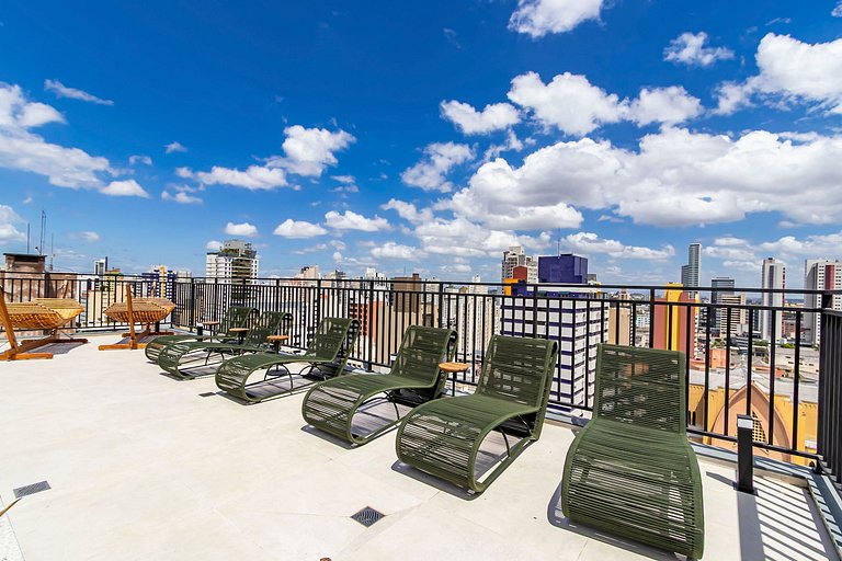 Apto de 2q super iluminado e ensolarado - CNA0309