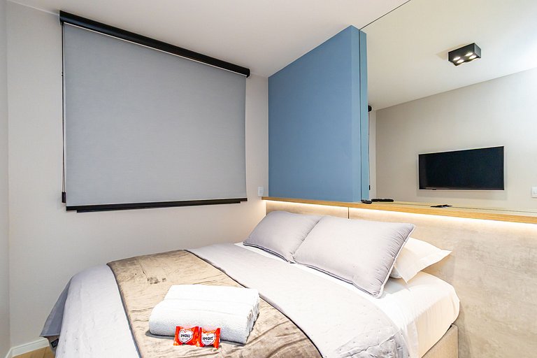 Apto de 2q, c/ vaga em prédio com Piscina -IBI0407