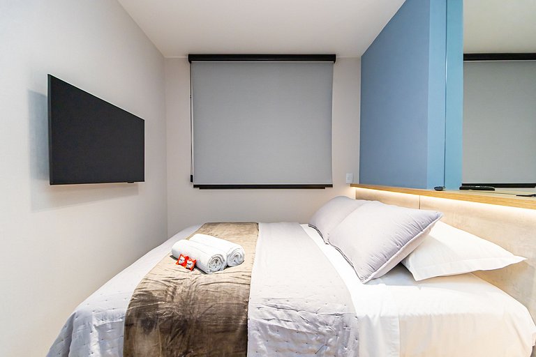 Apto de 2q, c/ vaga em prédio com Piscina -IBI0407