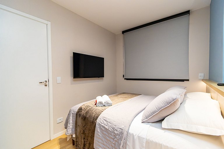 Apto de 2q, c/ vaga em prédio com Piscina -IBI0407