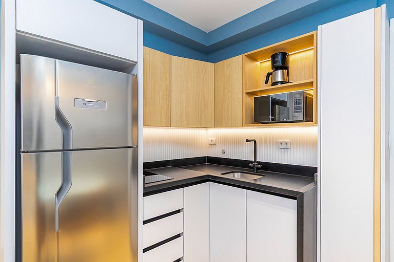 Apto de 2q, c/ vaga em prédio com Piscina -IBI0407