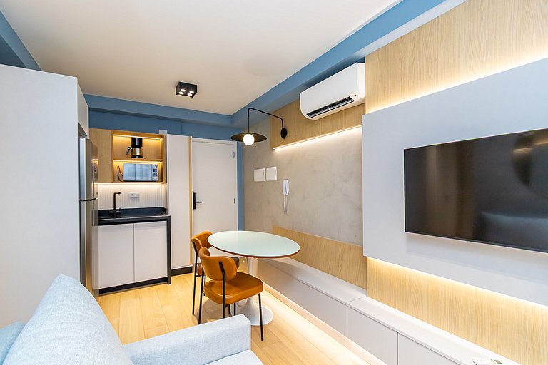 Apto de 2q, c/ vaga em prédio com Piscina -IBI0407