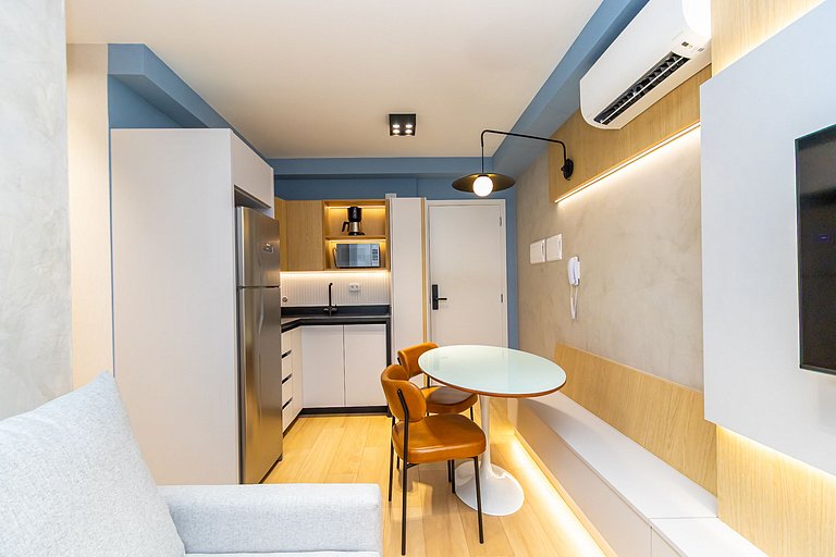 Apto de 2q, c/ vaga em prédio com Piscina -IBI0407