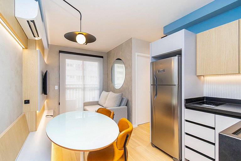 Apto de 2q, c/ vaga em prédio com Piscina -IBI0407