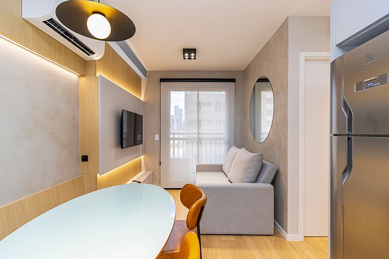 Apto de 2q, c/ vaga em prédio com Piscina -IBI0407