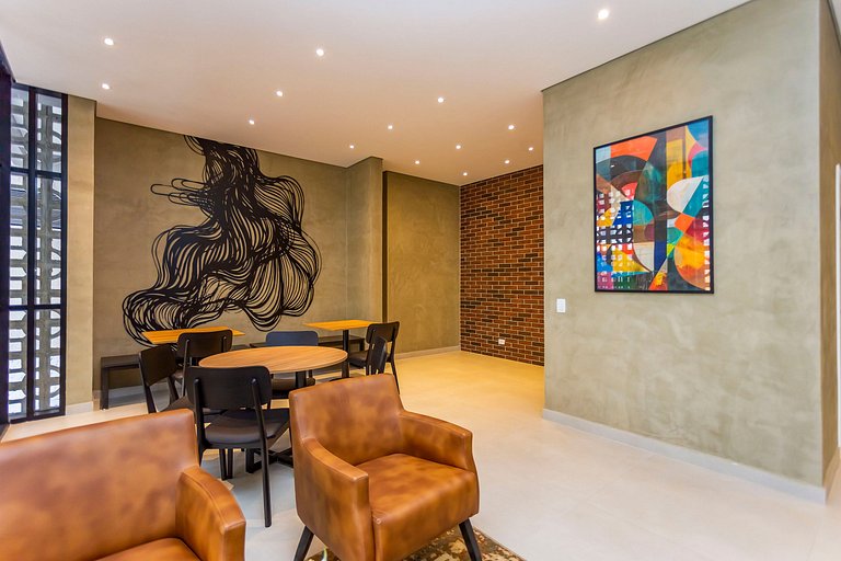 Studio c/ vaga em prédio com piscina - IBI0802