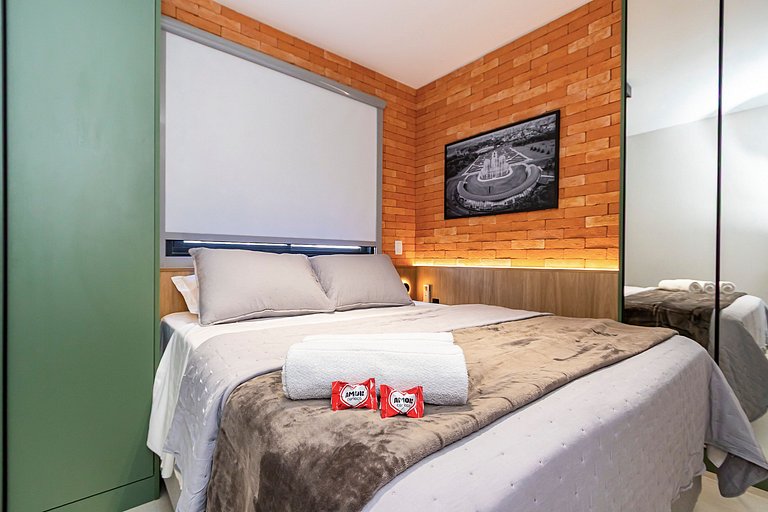 Ap Premium de 2q em prédio c/ piscina - IBI2009