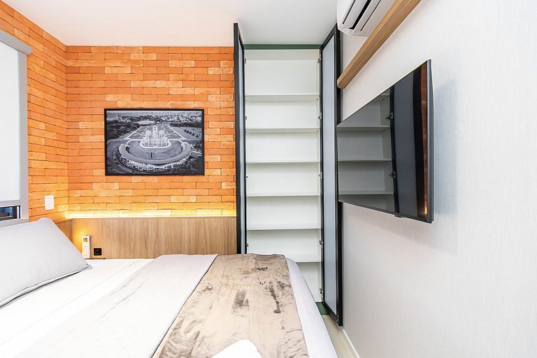 Ap Premium de 2q em prédio c/ piscina - IBI2009