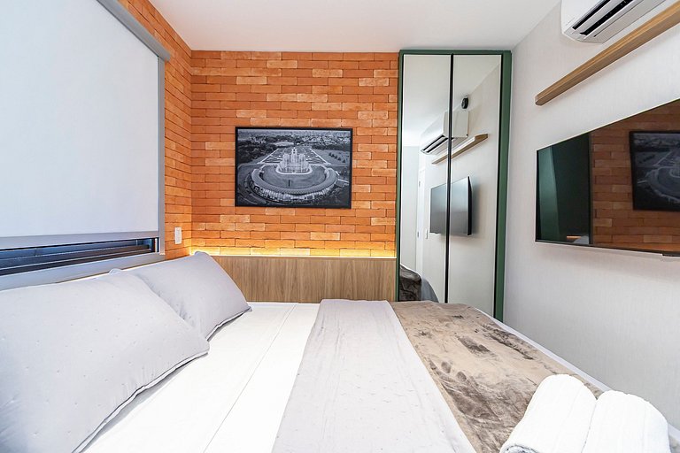 Ap Premium de 2q em prédio c/ piscina - IBI2009