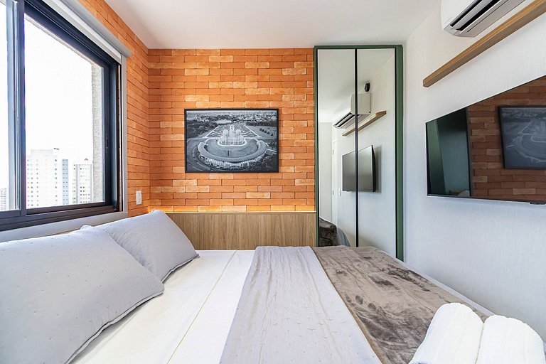 Ap Premium de 2q em prédio c/ piscina - IBI2009