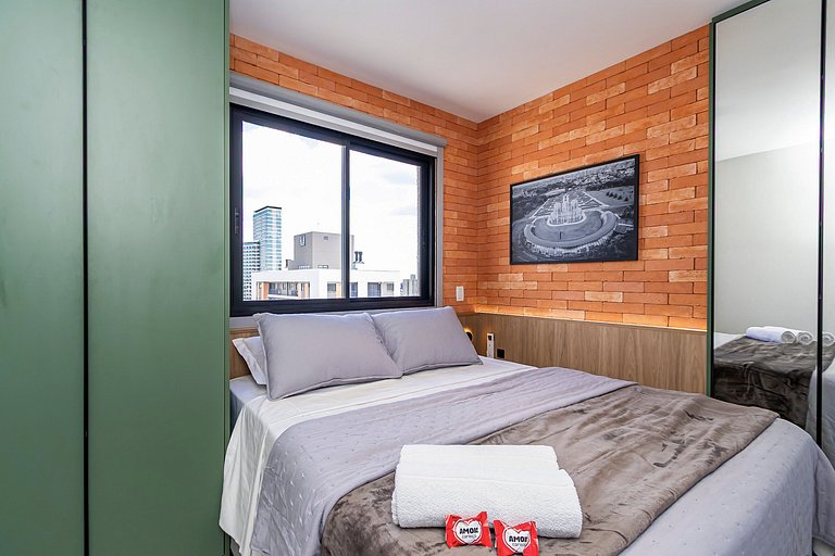 Ap Premium de 2q em prédio c/ piscina - IBI2009