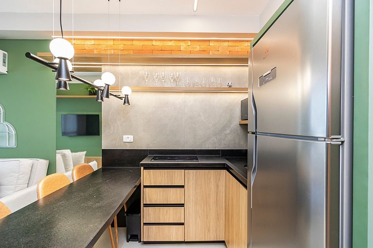 Ap Premium de 2q em prédio c/ piscina - IBI2009