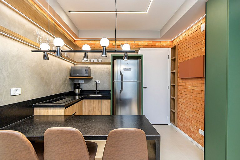 Ap Premium de 2q em prédio c/ piscina - IBI2009