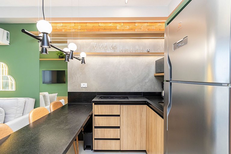 Ap Premium de 2q em prédio c/ piscina - IBI2009