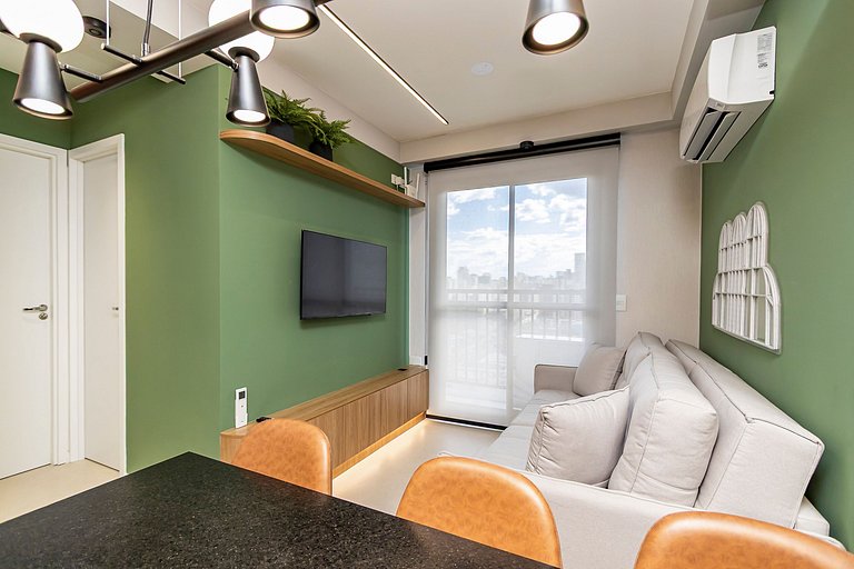 Ap Premium de 2q em prédio c/ piscina - IBI2009