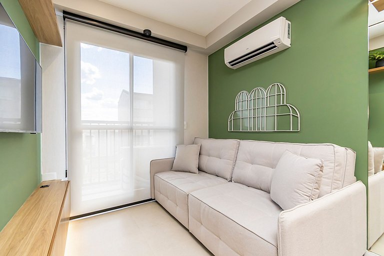 Ap Premium de 2q em prédio c/ piscina - IBI2009