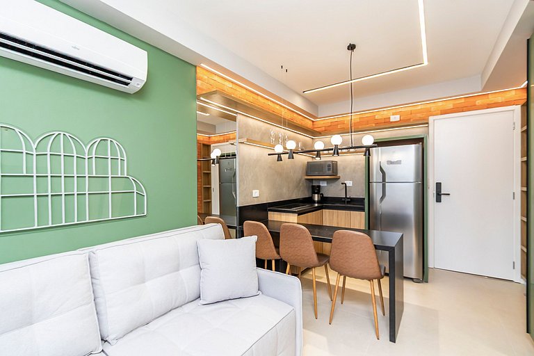 Ap Premium de 2q em prédio c/ piscina - IBI2009