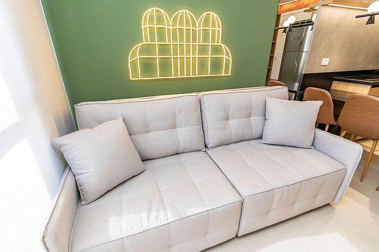 Ap Premium de 2q em prédio c/ piscina - IBI2009