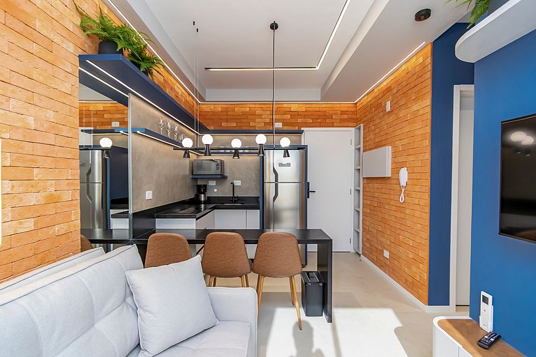 Ap 2q Premium em andar alto, c/ piscina - IBI2509