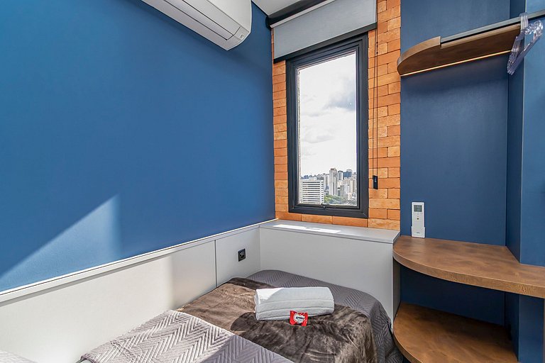 Ap 2q Premium em andar alto, c/ piscina - IBI2509