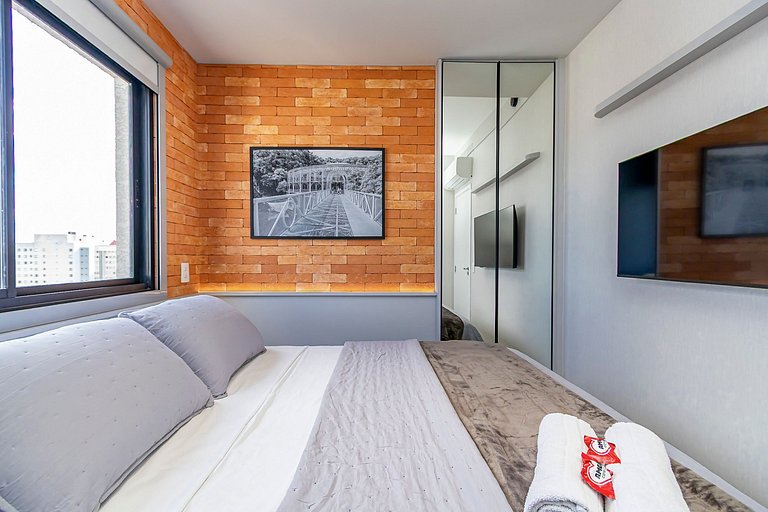 Ap 2q Premium em andar alto, c/ piscina - IBI2509