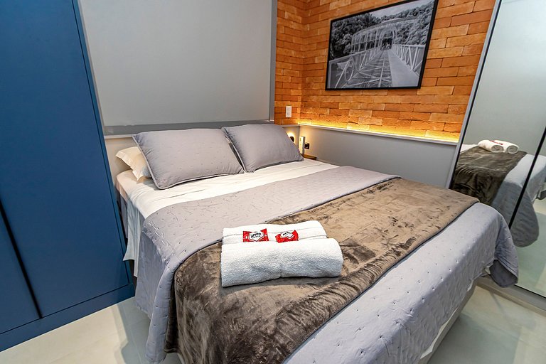 Ap 2q Premium em andar alto, c/ piscina - IBI2509