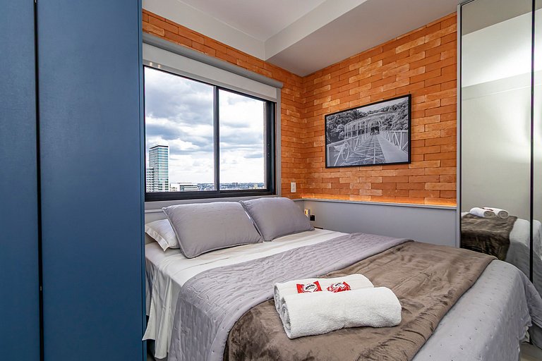 Ap 2q Premium em andar alto, c/ piscina - IBI2509