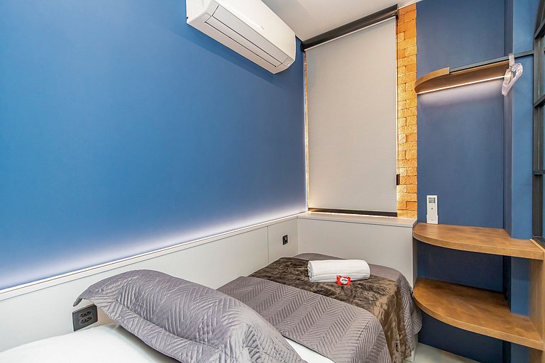 Ap 2q Premium em andar alto, c/ piscina - IBI2509