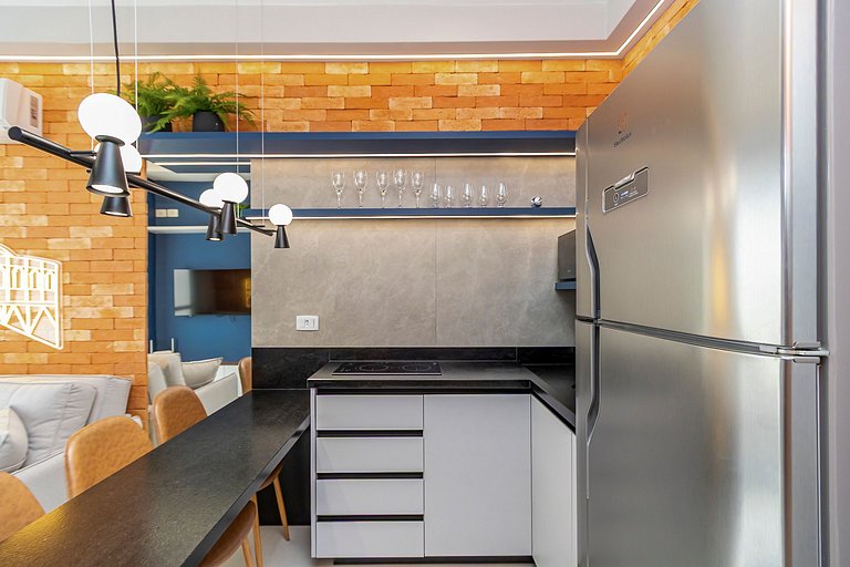 Ap 2q Premium em andar alto, c/ piscina - IBI2509