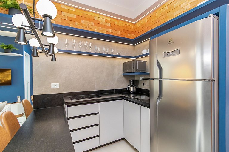 Ap 2q Premium em andar alto, c/ piscina - IBI2509