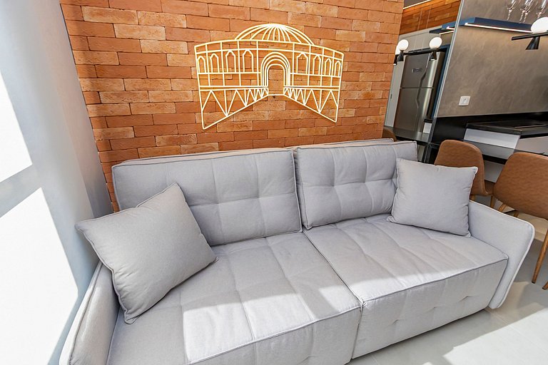 Ap 2q Premium em andar alto, c/ piscina - IBI2509