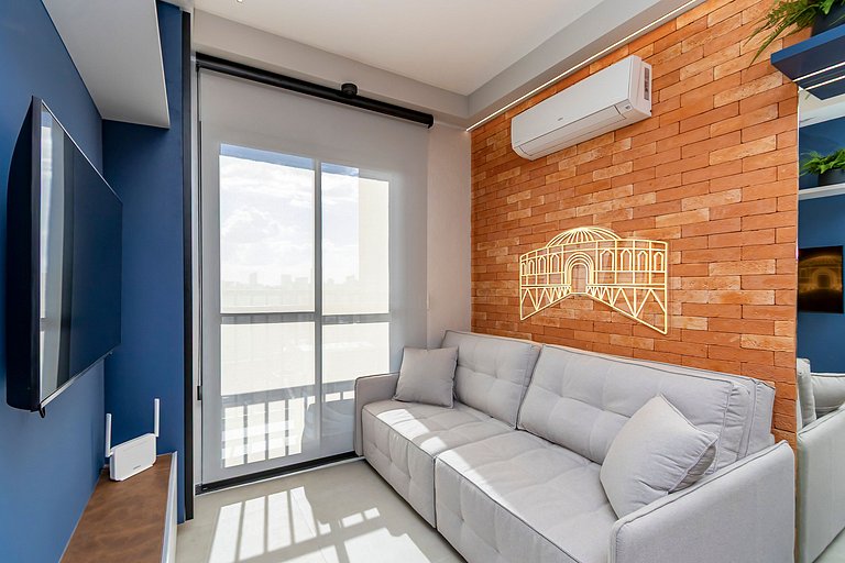 Ap 2q Premium em andar alto, c/ piscina - IBI2509