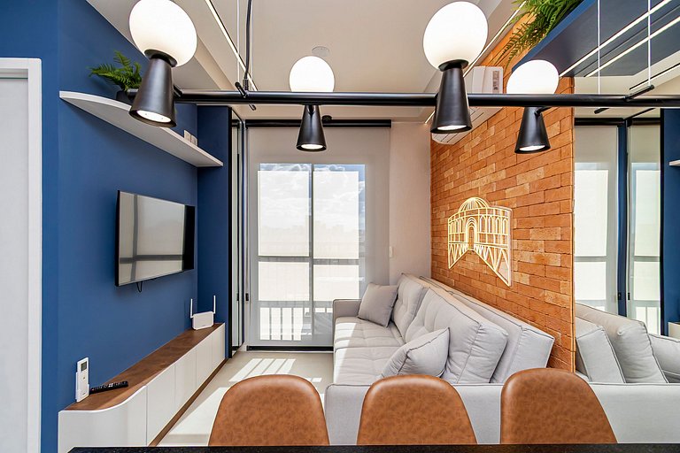 Ap 2q Premium em andar alto, c/ piscina - IBI2509